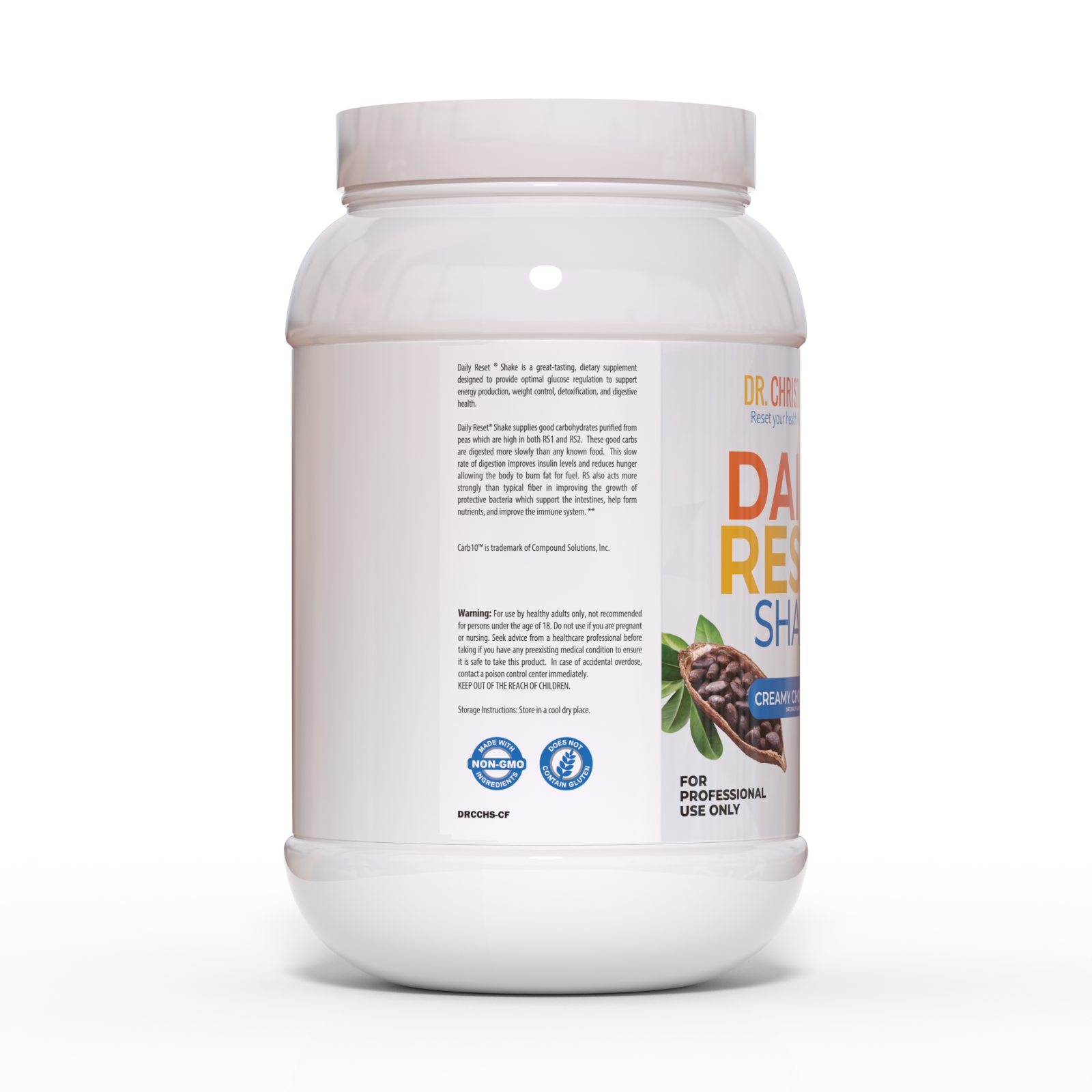 Daily Reset Shake – Vanilla or Chocolate