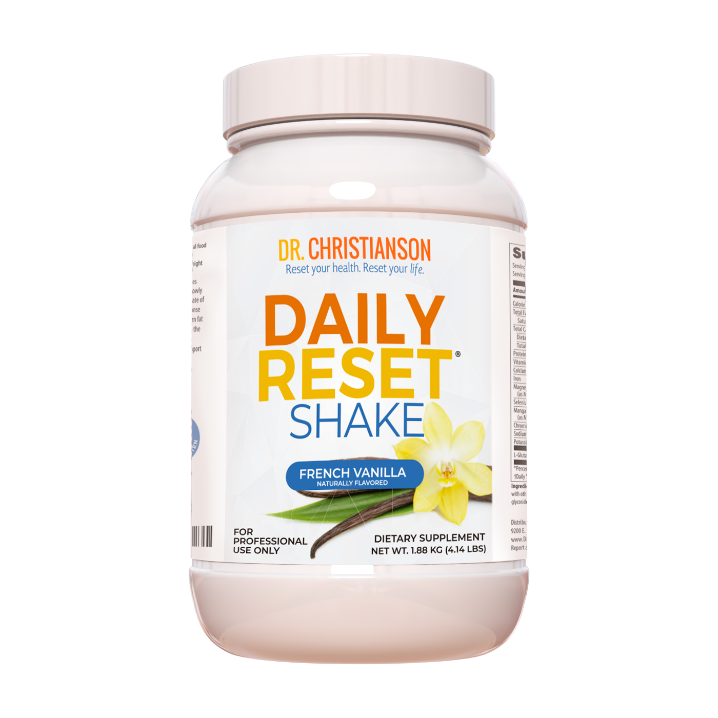 Daily Reset Shake – Vanilla or Chocolate