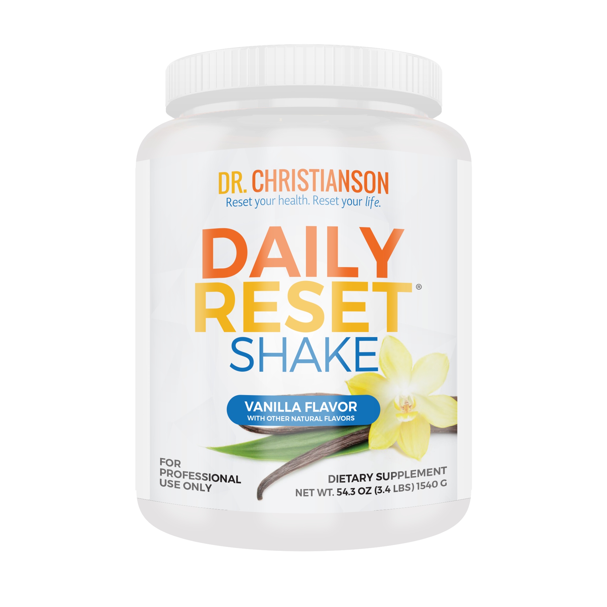 Daily Reset Shake – Vanilla or Chocolate - Chocolate is out of stock