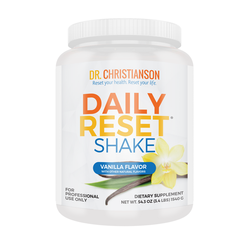 Daily Reset Shake – Vanilla or Chocolate - CHOCOLATE IS OUT OF STOCK UNTIL 4/15