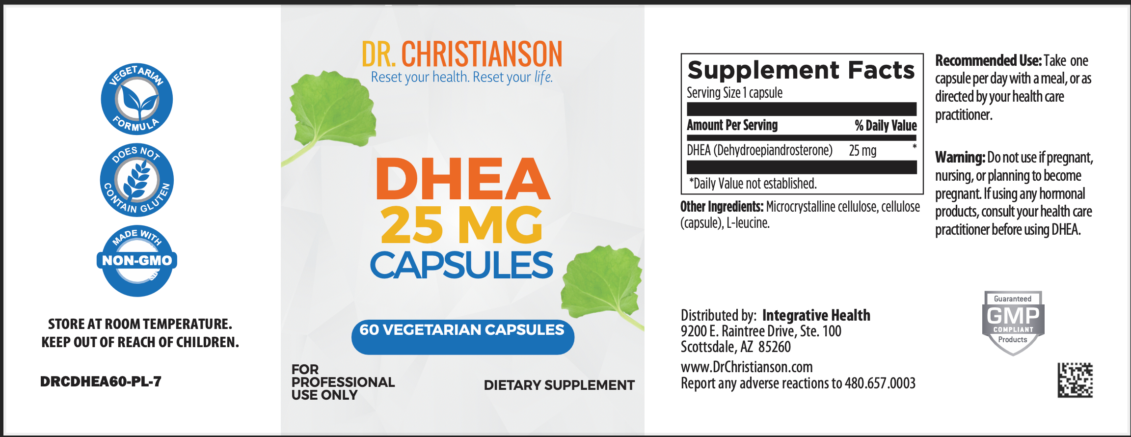 DHEA 25 mg - 25% Off!