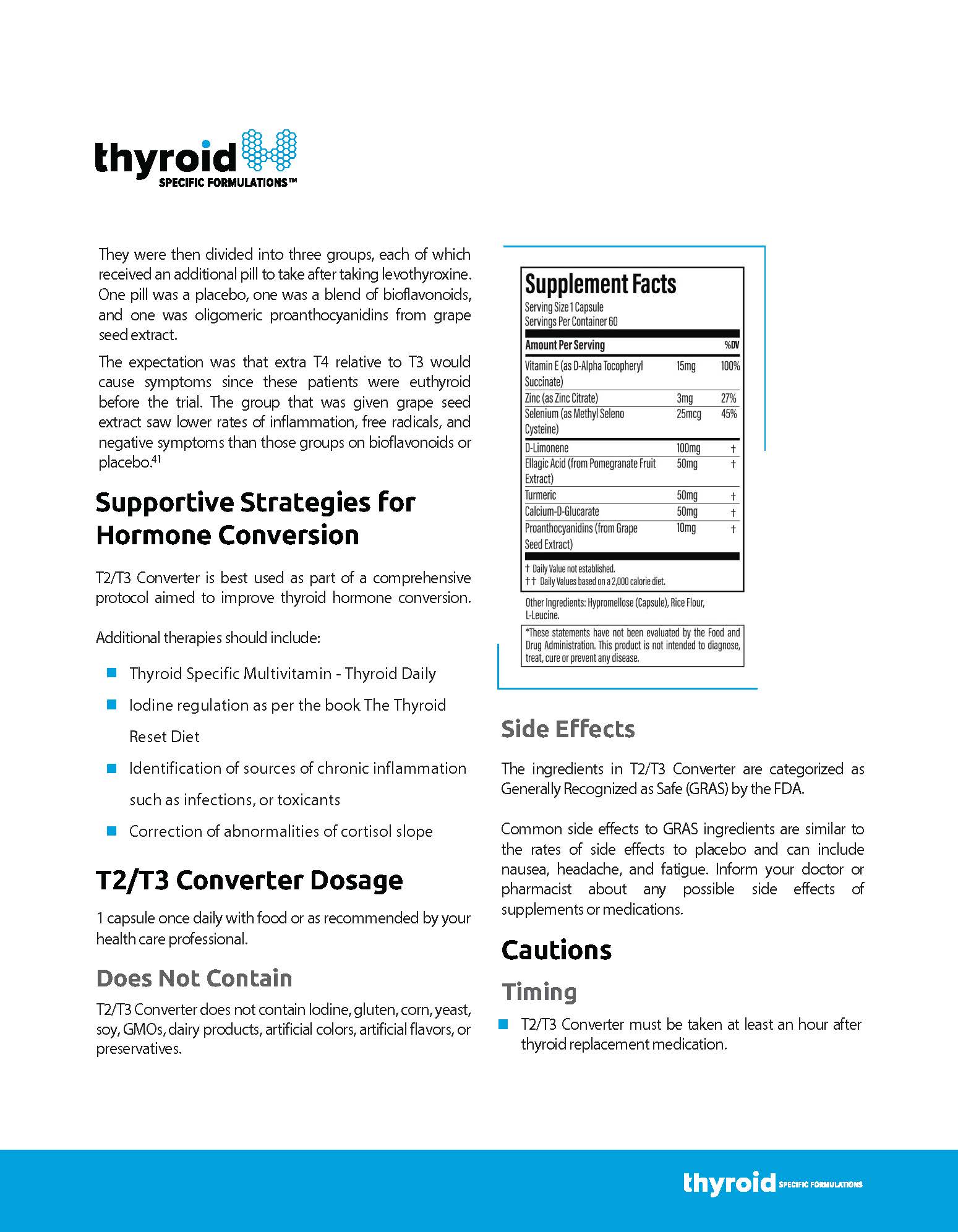 T2/T3 Converter